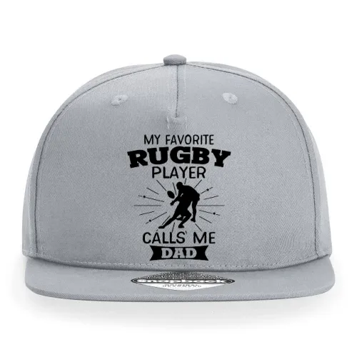 My Favourite Rugby Player Calls Me Dad Papa Cap