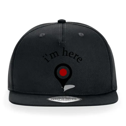 my location i am here navi Cap Sonstig. Snapback Rapper