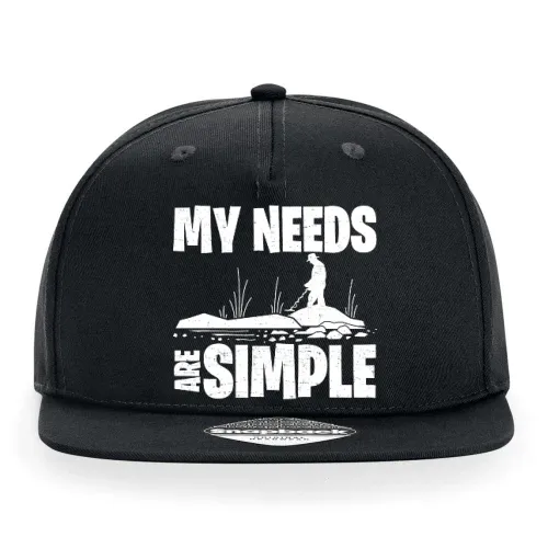 My Needs Are Simple Sondeln Sondler Cap Sonstig. Snapback Rapper