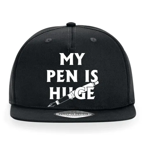 my pen is huge Cap Sonstig. Snapback Rapper
