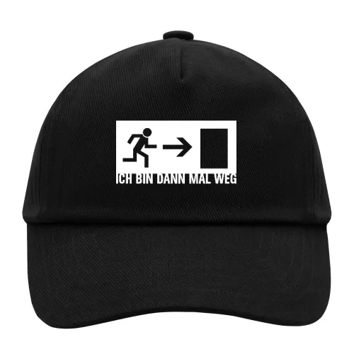 Notausgang ich bin dann mal weg Cap Sonstig. Kinder Cap
