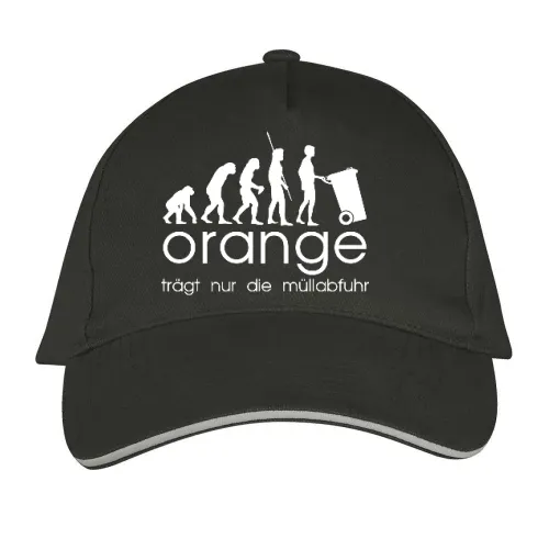 orange trägt nur die müllabfuhr evolution Sonstig. Cap
