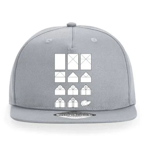 Papierflieger Faltanleitung Cap