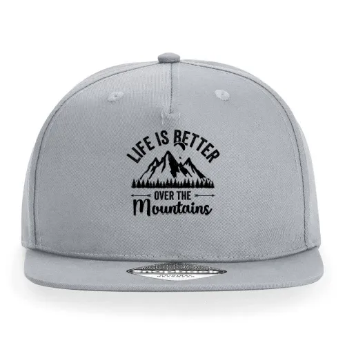 Paragliding Mountains Gleitschirmfliegen Motiv Cap Sonstig. Snapback Rapper
