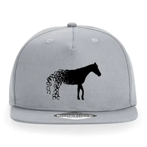 Pferd aus Hufeisen Cap Sonstig. Snapback Rapper