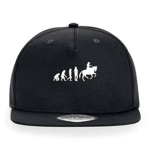 Pferde Reiterin Evolution Pferdeliebe Reiten Cap Sonstig. Snapback Rapper