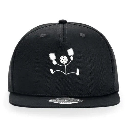 Pickleball Strichmännchen Cap