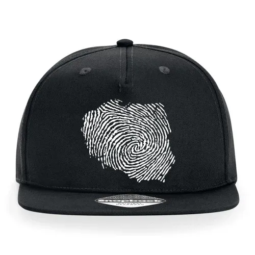 Polen Fingerabdruck Cap Sonstig. Snapback Rapper