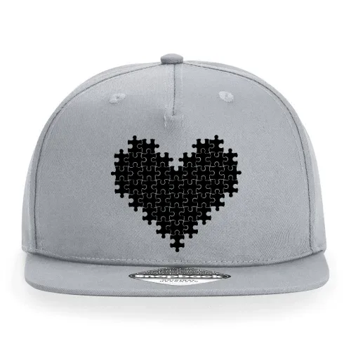 Puzzle Herz Cap