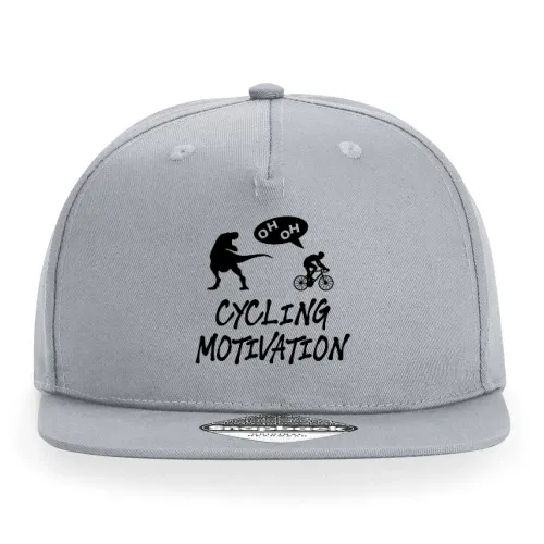 Radfahrer Dino TRex Motivation Mountainbiker Cap Sonstig. Snapback Rapper