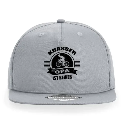 Radfahrer Großvater Krasser Opa MTB Biker Geschenk Cap Sonstig. Snapback Rapper