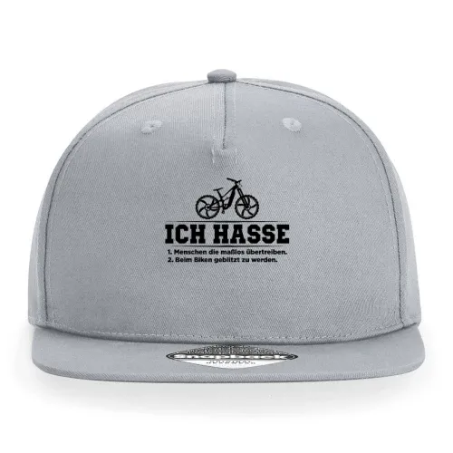 Radfahrer Hasst Menschen die Übertreiben und Blitzer Cap Sonstig. Snapback Rapper