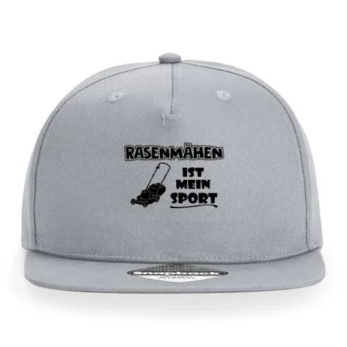 Rasenmähen ist mein Sport Rasenmäher Gartenarbeit Cap Sonstig. Snapback Rapper