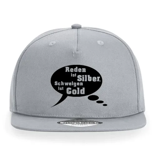 Reden ist Silder schweigen ist Gold Cap