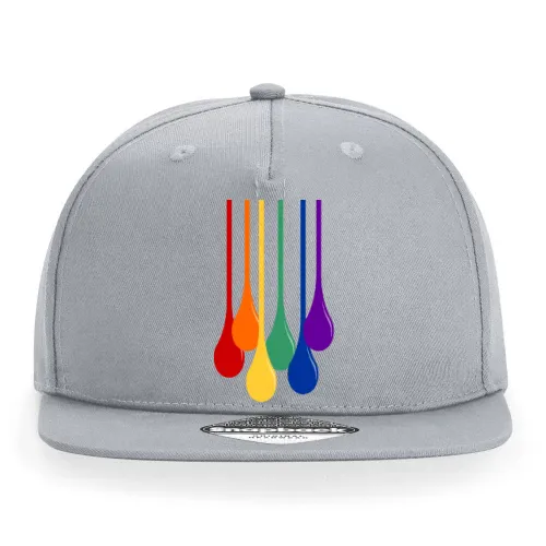 Regenbogen Tropfen Cap