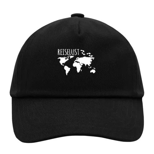 Reiselust Weltkarte Barfuss Trekking Cap Sonstig. Kinder Cap