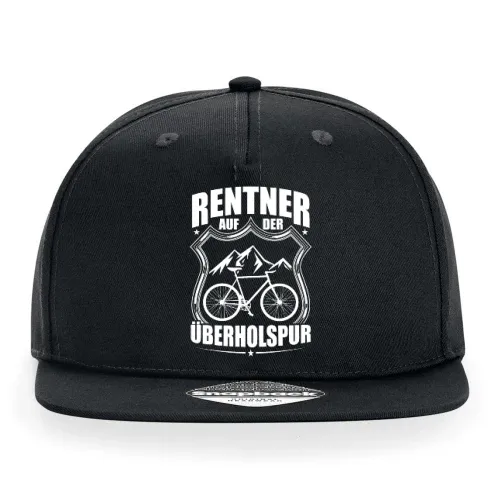 Rentner Ebike MTB Rente Fahrrad Überholspur Cap Sonstig. Snapback Rapper