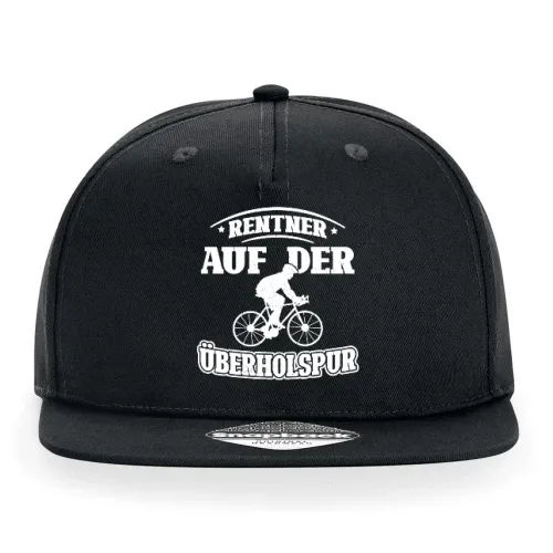 Rentner Radfahrer Überholspur - Opa Mountainbiker Cap Sonstig. Snapback Rapper