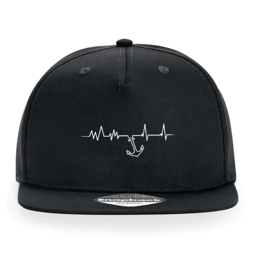 Rettungsanker Herzschlag Cap Sonstig. Snapback Rapper