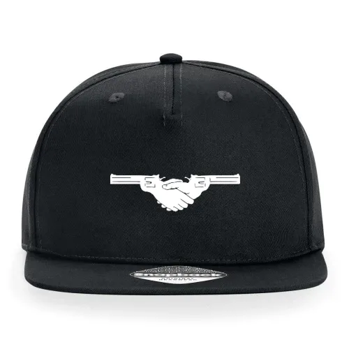 Revolver Handschlag Cap Sonstig. Snapback Rapper