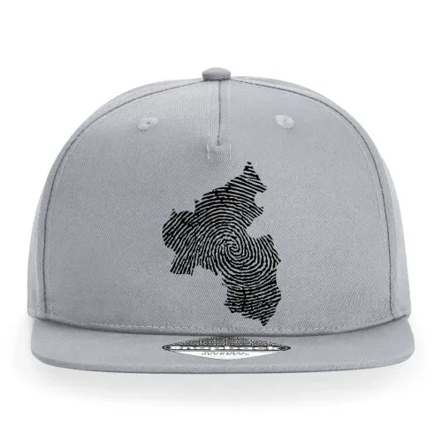 Rheinland-Pfalz Fingerabdruck Cap Sonstig. Snapback Rapper