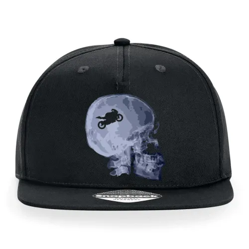 Röntgen Motorrad Schädel Cap