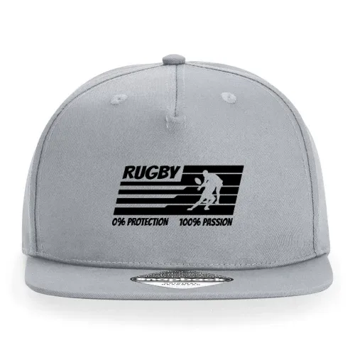 Rugby Zero Protection Much Passion Sportler Spruch Cap Sonstig. Snapback Rapper