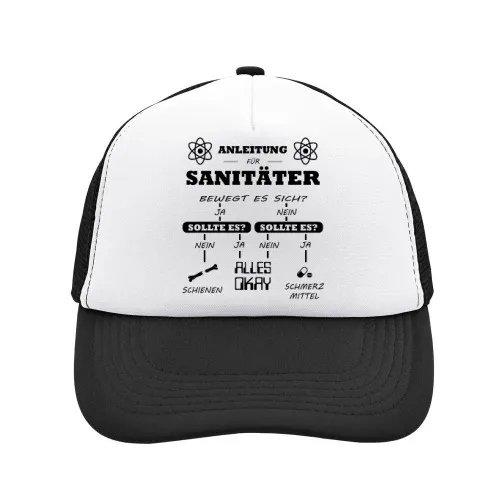Sanitäter Anleitung Notfallsanitäter Checkliste Sonstig. Cap