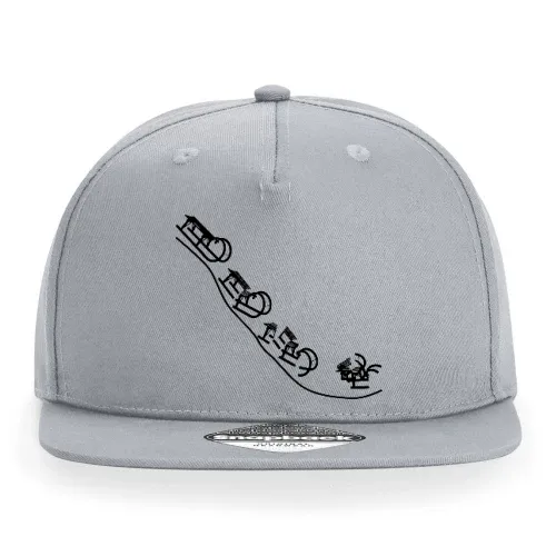 Schlittenabfahrt Cap Sonstig. Snapback Rapper