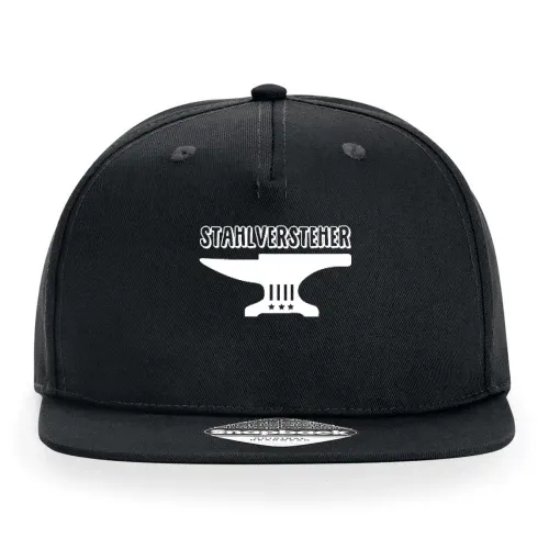 Schmied Metallbauer Metallversteher Amboss Motiv Cap Sonstig. Snapback Rapper