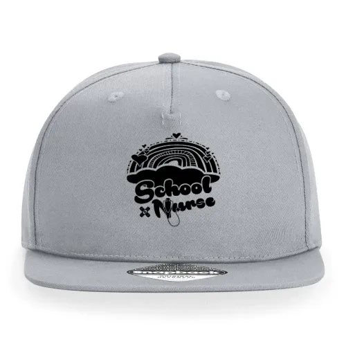 School Nurse Krankenschwester Regenbogen Cap Sonstig. Snapback Rapper