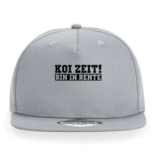 Schwäbisch Rente Schwaben Ruhestand Koi Zeit Motiv Cap Sonstig. Snapback Rapper