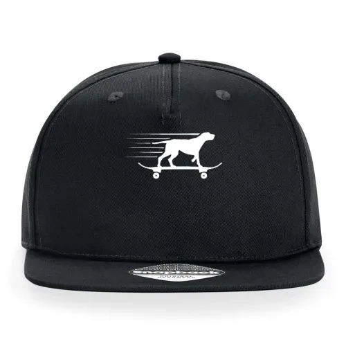 Skateboard Hund Cap Sonstig. Snapback Rapper