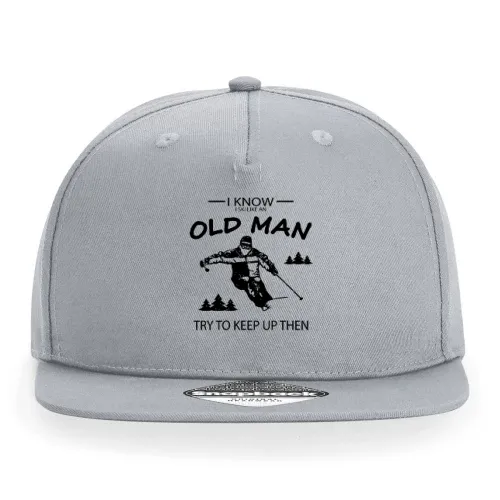 Ski like an Old Man - Skifahrer Rente Sonstig. Cap
