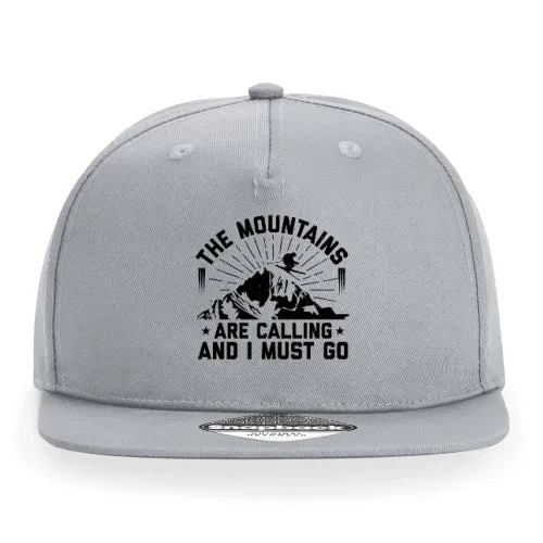 Ski Mountains Are Calling - Skifahrer Geschenk Cap Sonstig. Snapback Rapper