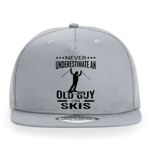 Ski Opa Skifahrer Spruch Skifahren Old Guy Cap Sonstig. Snapback Rapper