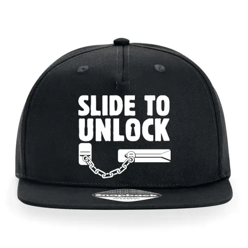 slide to unlock Türkette Cap Sonstig. Snapback Rapper