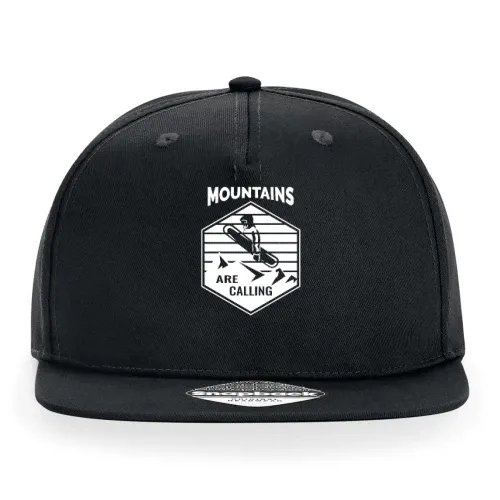 Snowboard Mountains are calling - Snowboarder Cap Sonstig. Snapback Rapper