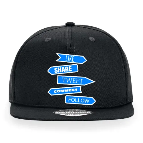 Social Media Wegweiser Cap Sonstig. Snapback Rapper