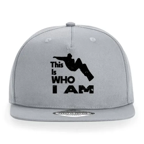 Springender Snowboarder Tricksprung Cap