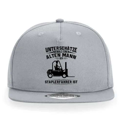 Staplerfahrer Gabelstapler Alter Mann Spruch Cap Sonstig. Snapback Rapper