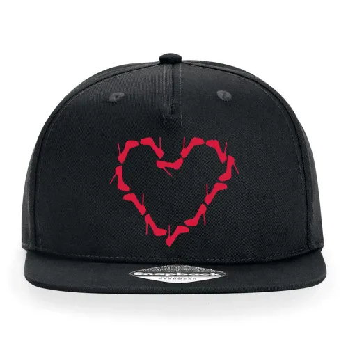 Stöckelschuhe Herz Cap Sonstig. Snapback Rapper