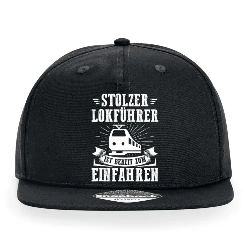 Stolzer Lokführer Ist Bereit - Eisenbahner Modelle Cap