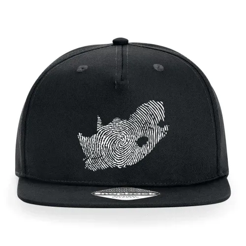 Südafrika Fingerabdruck Cap