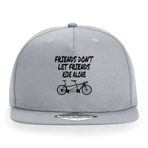 Tandem Fahrrad Biker Freundschaft Cap Sonstig. Snapback Rapper