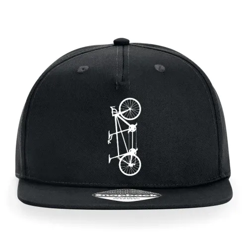 Tandem Fahrrad vertikal hochkant Cap Sonstig. Snapback Rapper