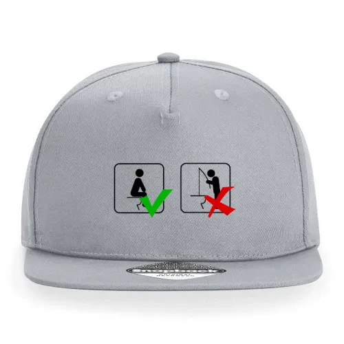 Toilettenregeln Cap Sonstig. Snapback Rapper