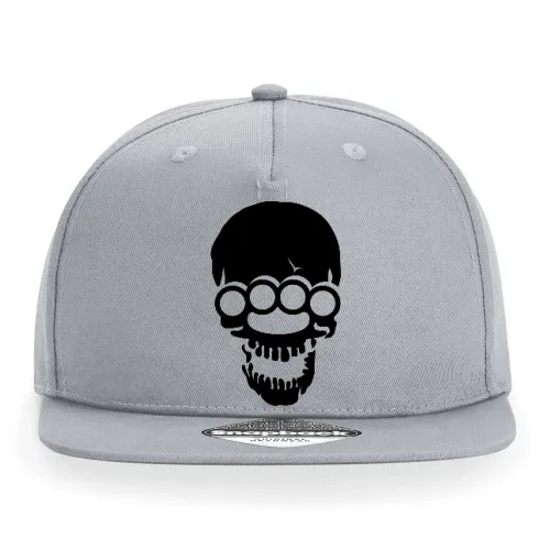 Totenschädel mit Schlagring Cap
