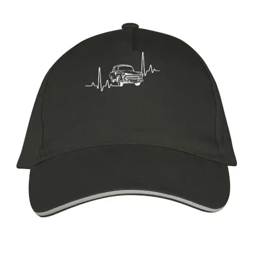 Trabi Herzschlag DDR Fahrzeug Ostdeutschland Ossi Sonstig. Cap
