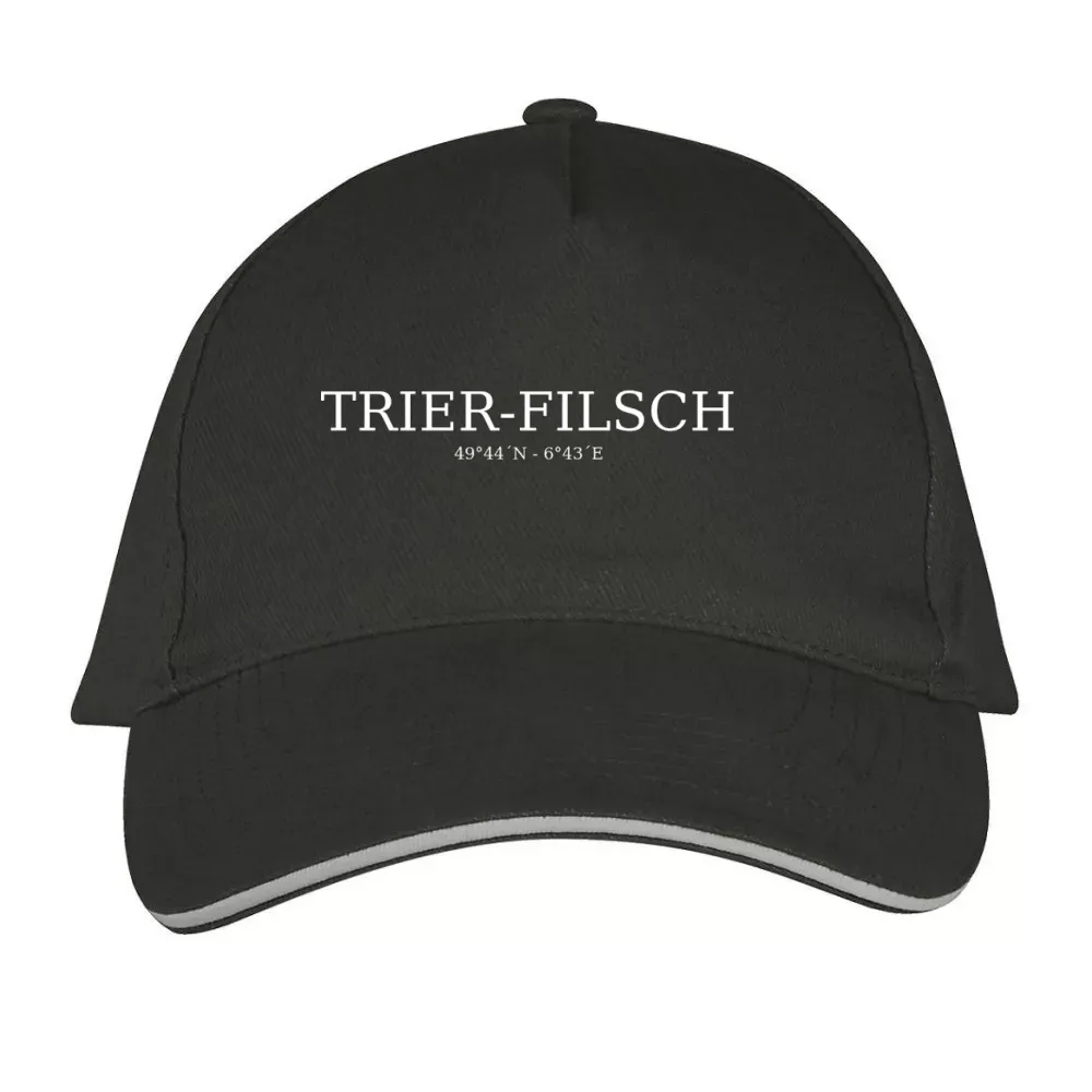  Sonstig. Cap mit Aufdruck 'Trier-filsch Koordinaten'